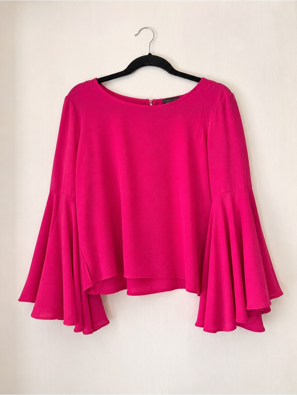 Vince Camuto Hot Pink Bell Sleeve Blouse
